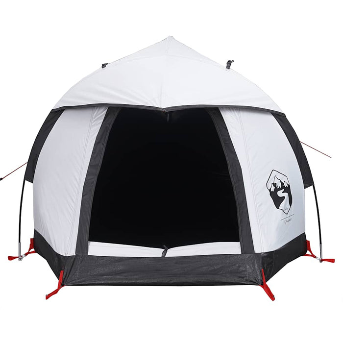 Camping Tent Dome 1-Person White Blackout Fabric Waterproof