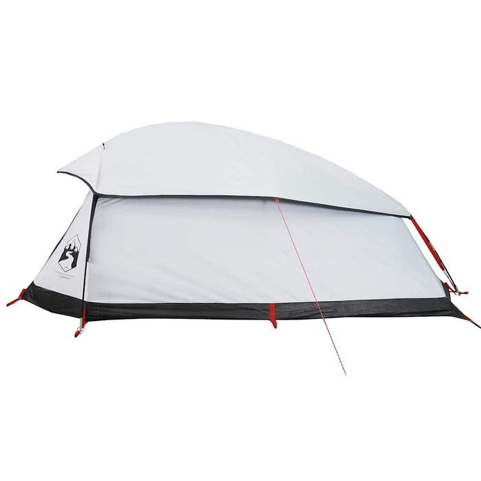 Camping Tent Dome 1-Person White Blackout Fabric Waterproof