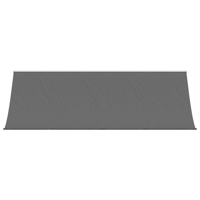 Retractable Awning Anthracite 350x150 cm Fabric and Steel