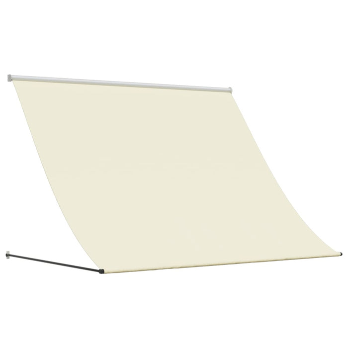 Retractable Awning Cream 250x150 cm Fabric and Steel