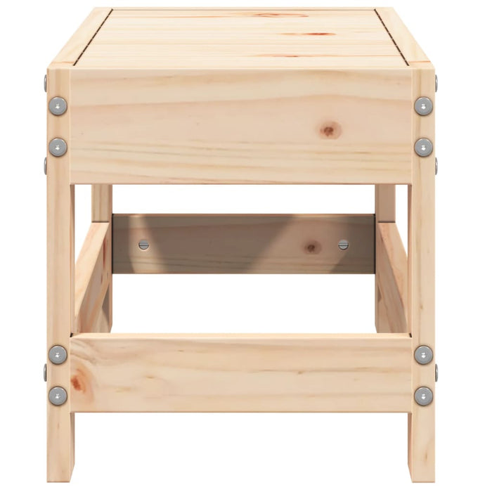 Garden Footstool 62x30x32 cm Solid Wood Pine