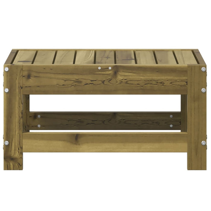 Garden Footstool 62x30x32 cm Impregnated Wood Pine