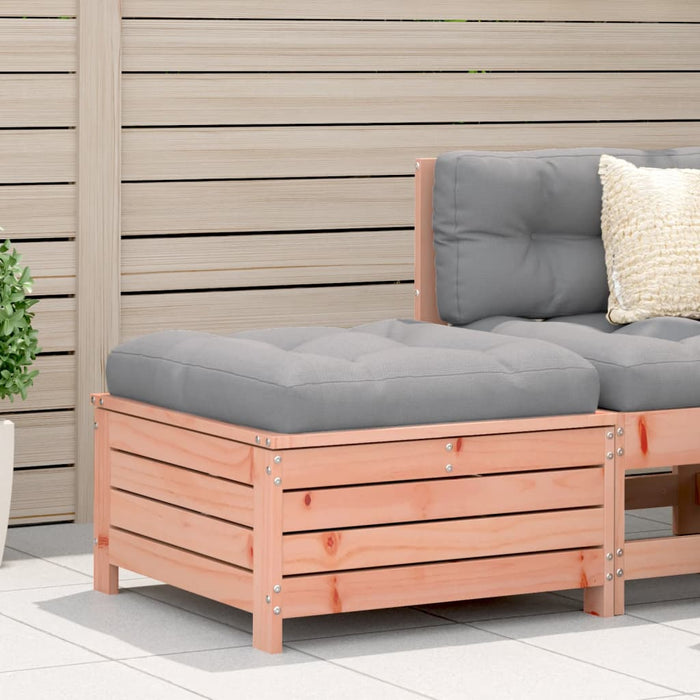 Garden Footstool 62x63.5x32 cm Solid Wood Douglas