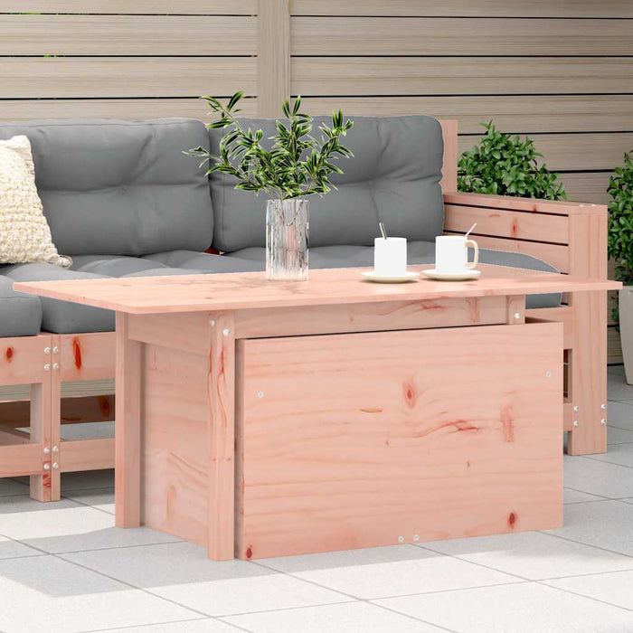 Garden Table 100x50x75 cm Solid Wood Douglas