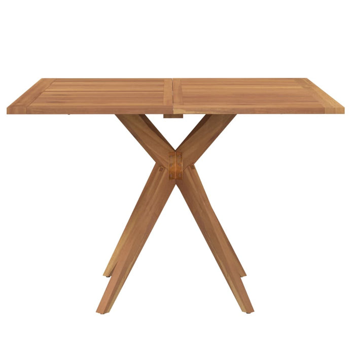 Garden Table Square 110x110x75 cm Solid Wood Acacia