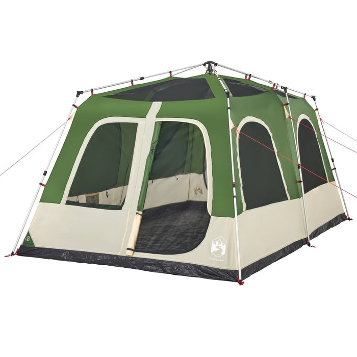 Family Tent Dome 8-person Green Quick Release