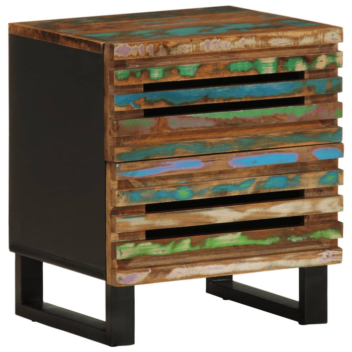 Bedside Cabinet 40x33x46 cm Solid Wood Reclaimed