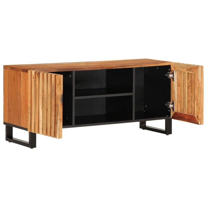 TV Cabinet 105x34x46 cm Solid Wood Acacia