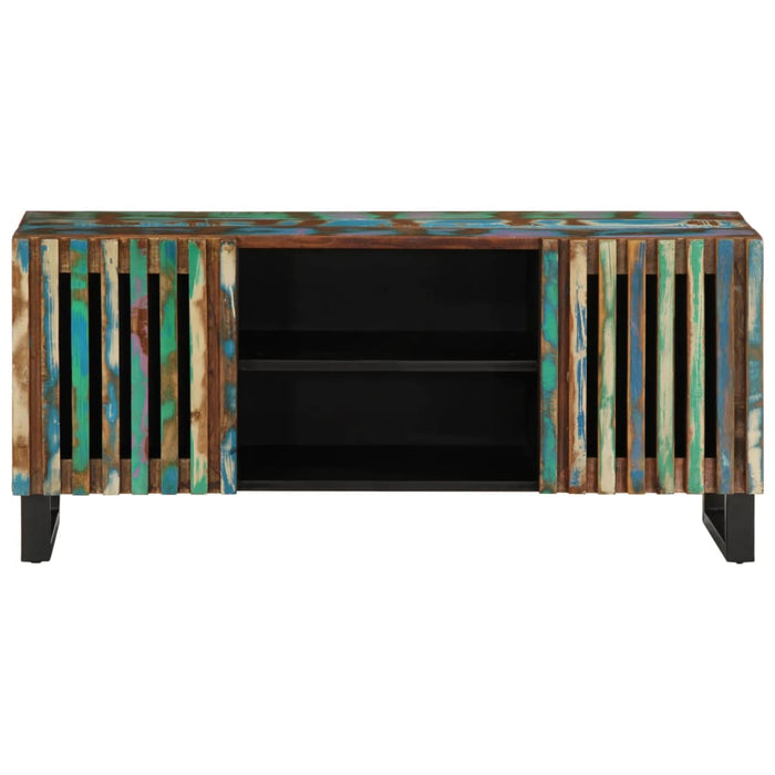 TV Cabinet 105x34x46 cm Solid Wood Acacia