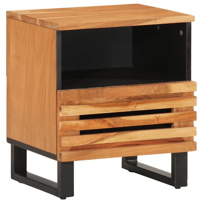 Bedside Cabinets 2 pcs 40x33x46 cm Solid Wood Acacia