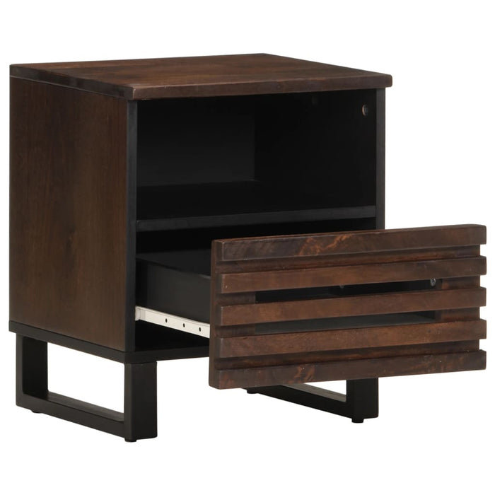 Bedside Cabinets 2 pcs 40x33x46 cm Solid Wood Mango