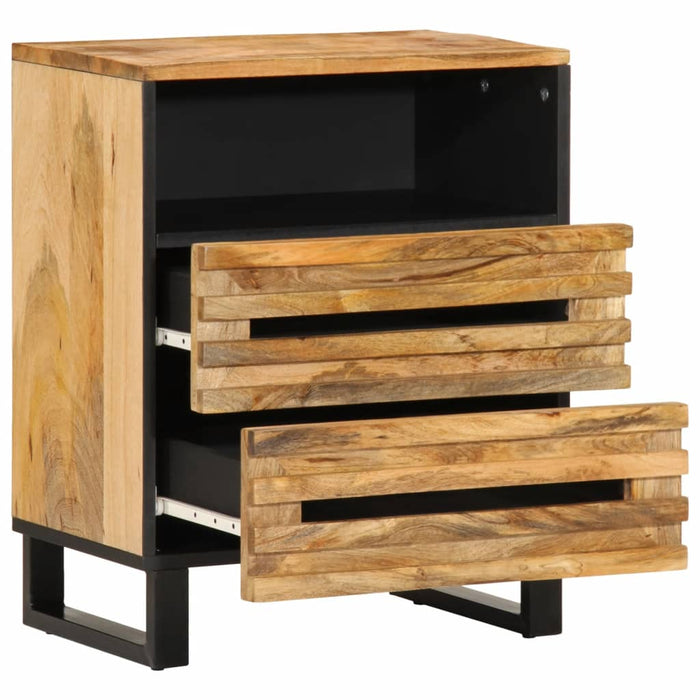 Bedside Cabinet 50x34x62 cm Solid Wood Acacia