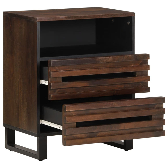 Bedside Cabinet 50x34x62 cm Solid Wood Mango