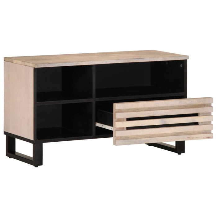 TV Cabinet 80x34x46 cm Solid Wood Mango