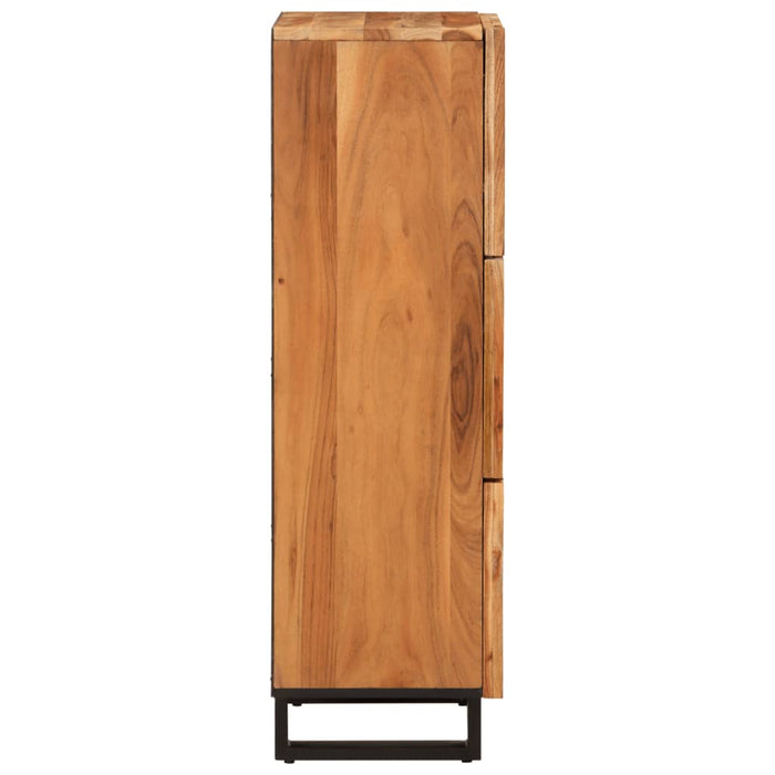 Highboard 40x34x110 cm Solid Wood Acacia