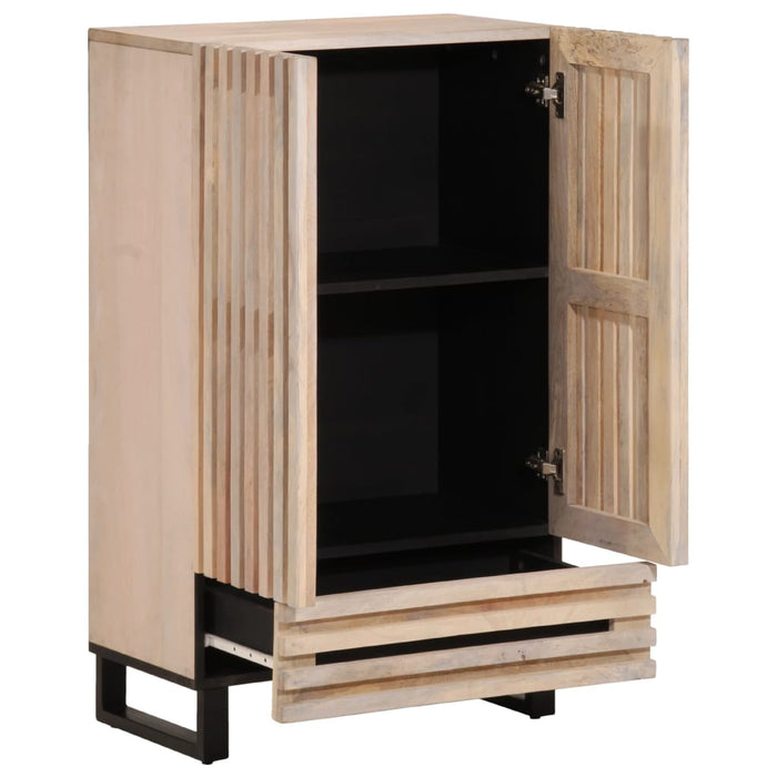 Highboard 60x34x100 cm Solid Wood Mango