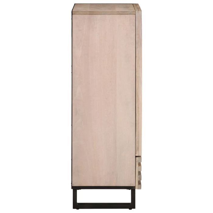 Highboard 60x34x100 cm Solid Wood Mango