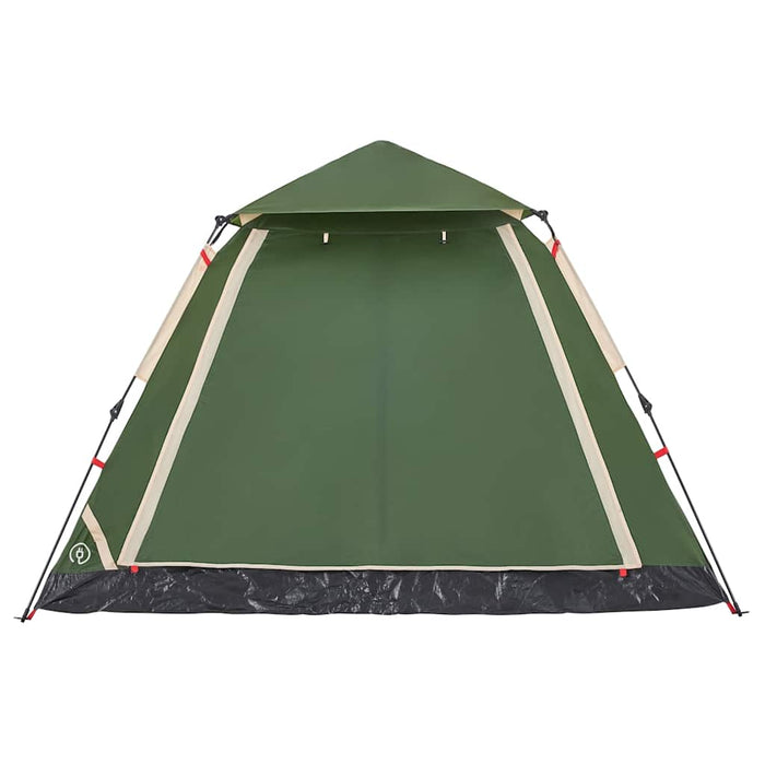 Camping Tent Dome 5-Person Green Quick Release