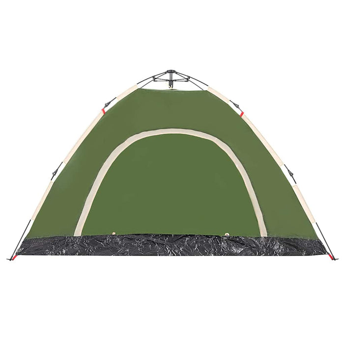 Camping Tent 4-Person Green Quick Release