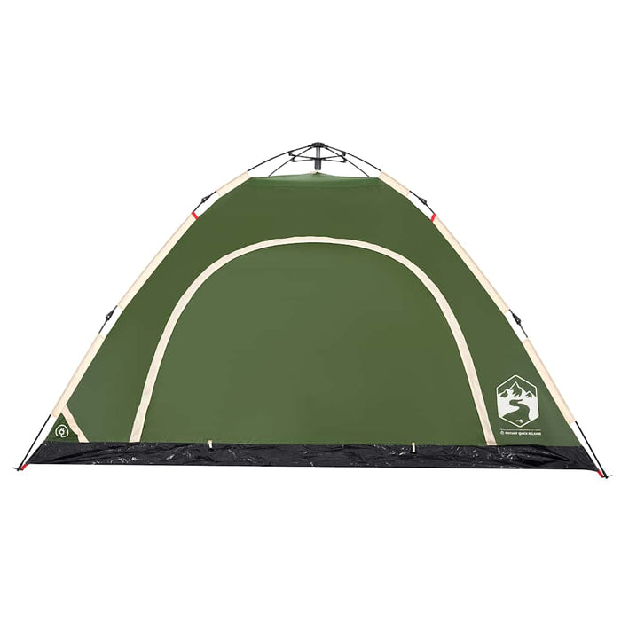 Camping Tent 5-Person Green Quick Release