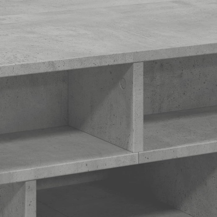 Coffee Table Concrete Grey 70x70x29 cm Engineered Wood