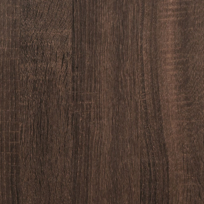 Kitchen Cabinet Brown Oak 35x50x180 cm Engineered Wood