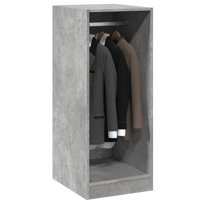 Wardrobe Concrete Grey 48x41x102 cm Engineered Wood