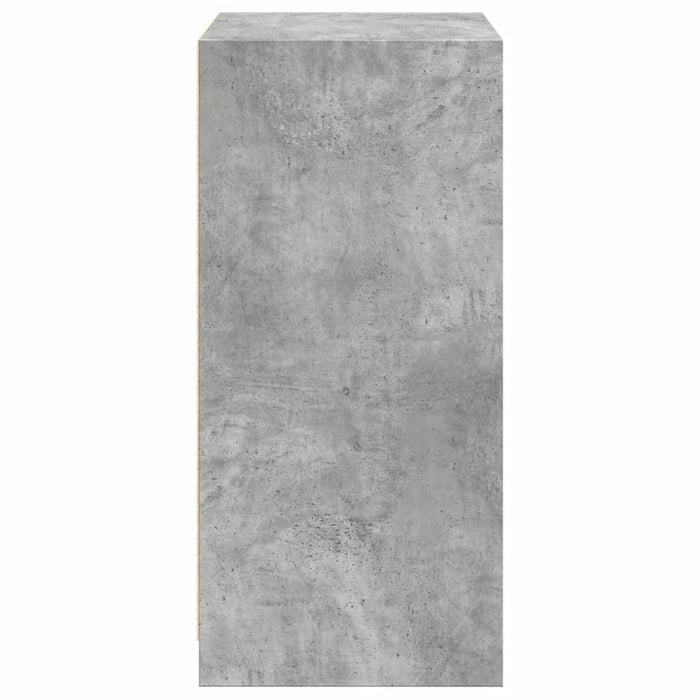 Wardrobe Concrete Grey 48x41x102 cm Engineered Wood