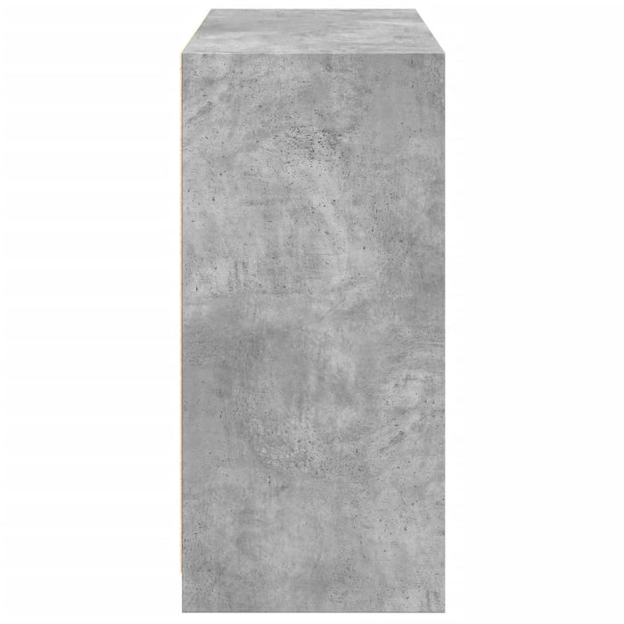 Гардероб Concrete Grey 77x48x102 cm Engineered Wood