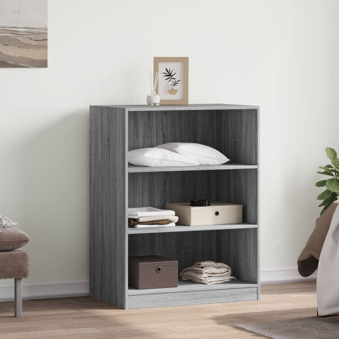 Гардероб Grey Sonoma 77x48x102 cm Engineered Wood