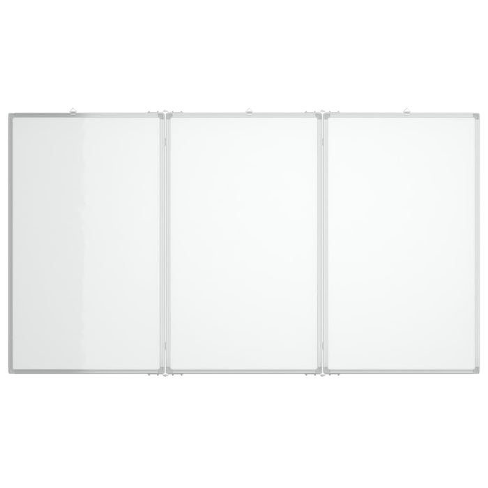 Magnetic Whiteboard Foldable 120x80x1.7 cm Aluminium