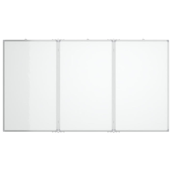 Magnetic Whiteboard Foldable 150x100x1.7 cm Aluminium