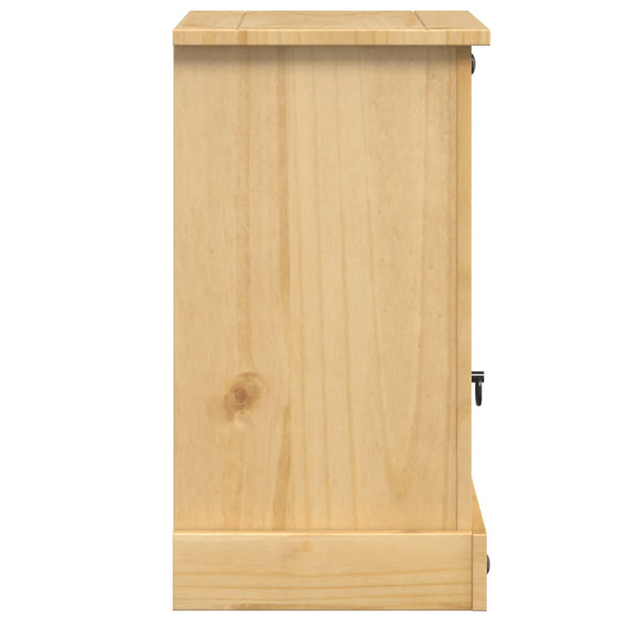 Bedside Cabinet Corona 45x35x64 cm Solid Wood Pine