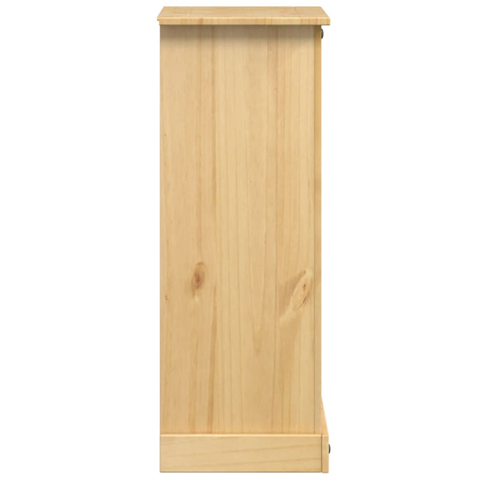 Bedside Cabinet Corona 53x39x103 cm Solid Wood Pine