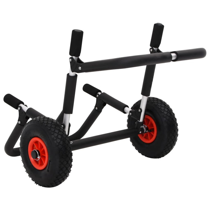 SUP Trolley for 2 Surfboards Foldable 90 kg Aluminium