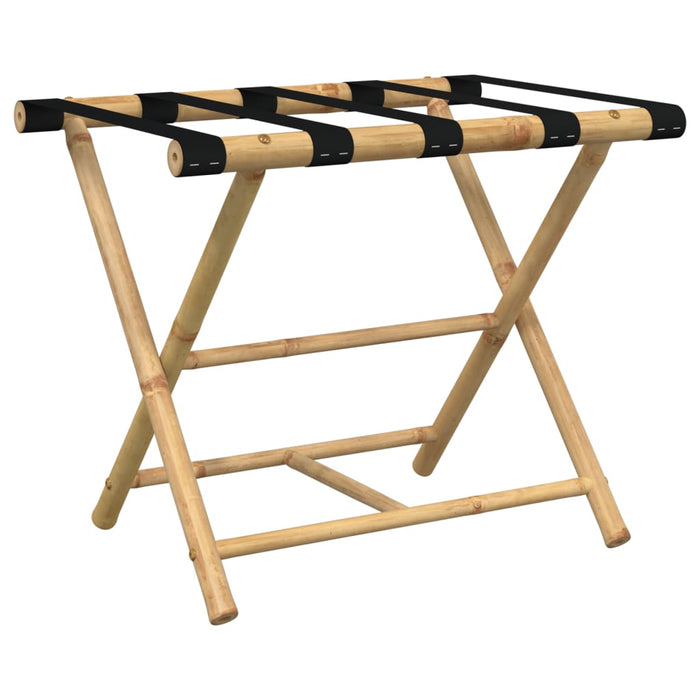 Folding Luggage Rack 62x42x50.5 cm Bamboo