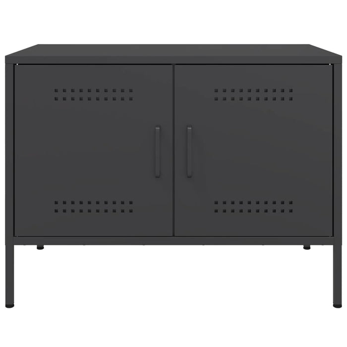 TV Cabinet Black 68x39x50.5 cm Steel