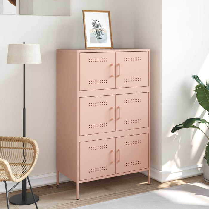 Highboard Pink 68x39x113 см стомана