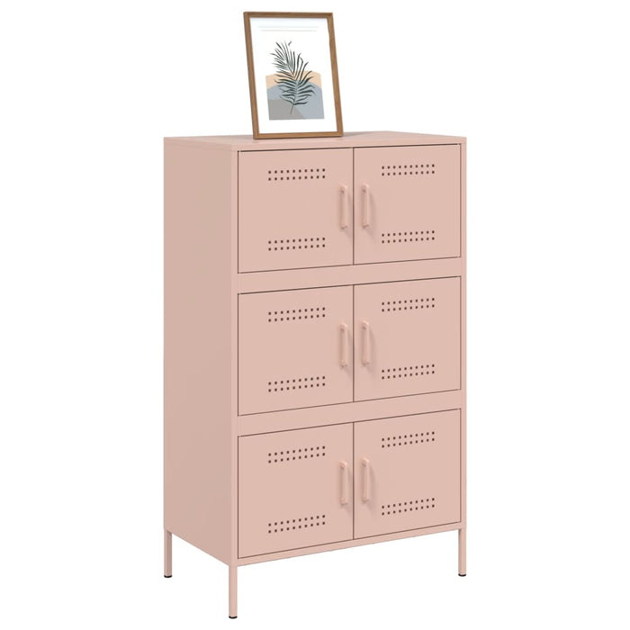 Highboard Pink 68x39x113 см стомана