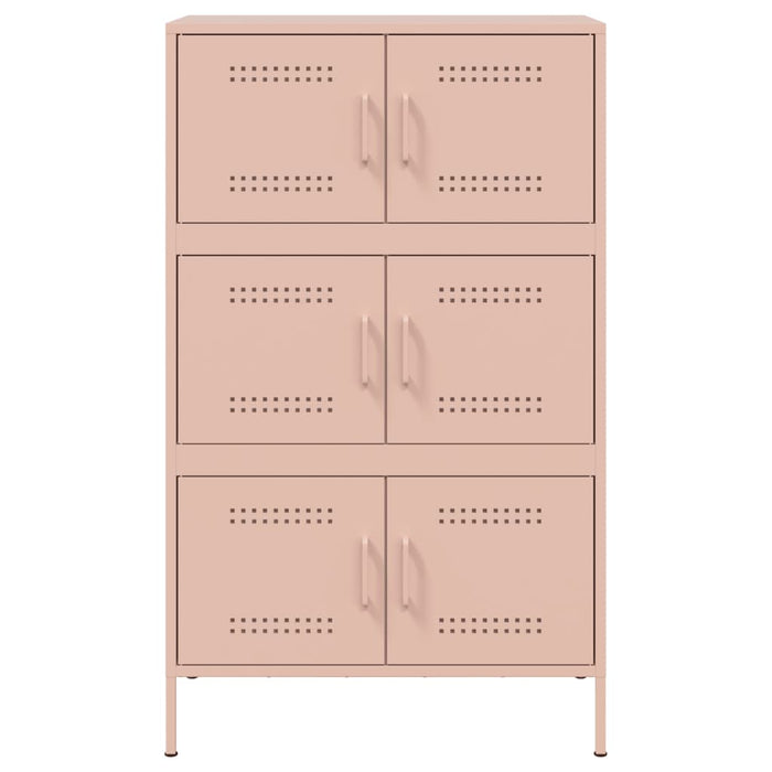 Highboard Pink 68x39x113 см стомана