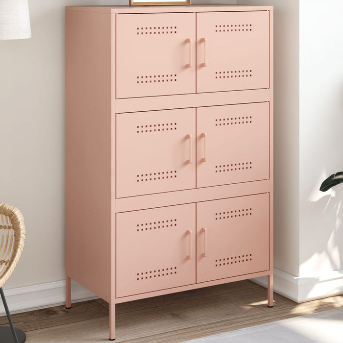 Highboard Pink 68x39x113 см стомана