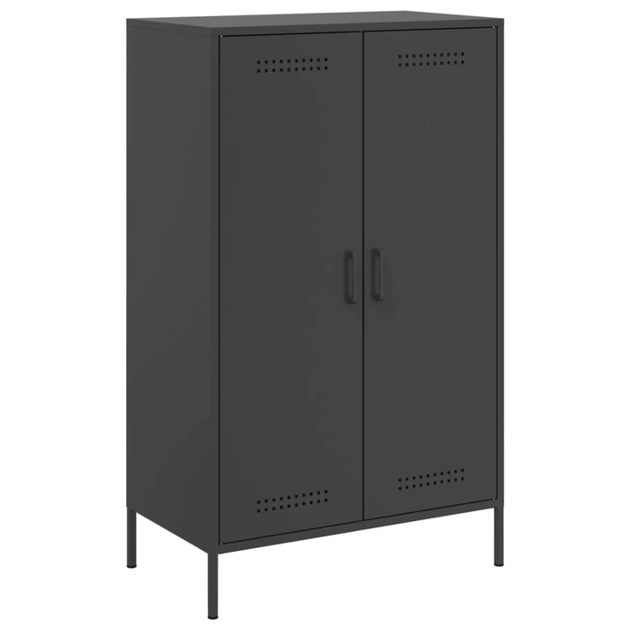 Highboard Black 68x39x113 см стомана