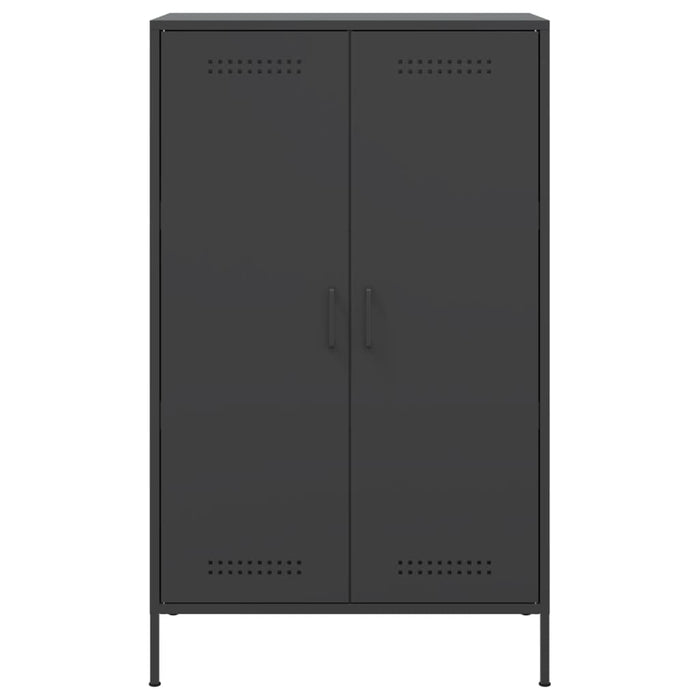 Highboard Black 68x39x113 см стомана