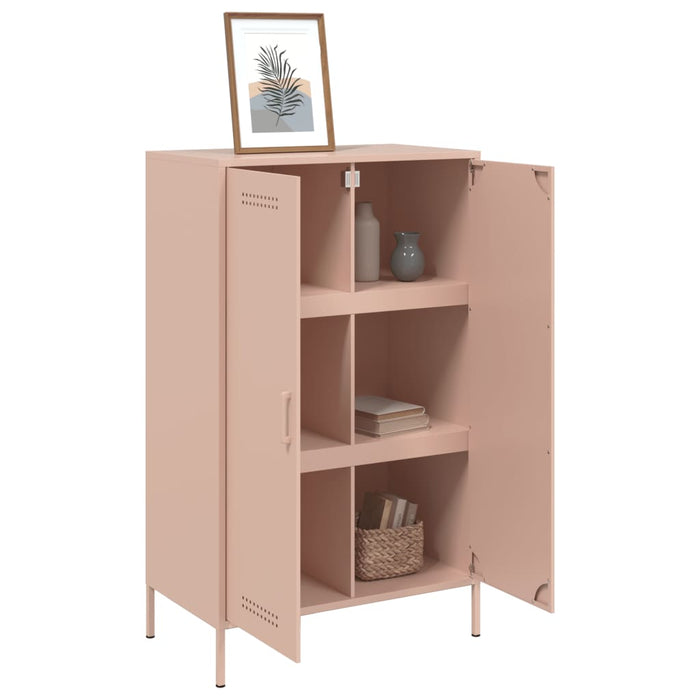 Highboard Pink 68x39x113 см стомана