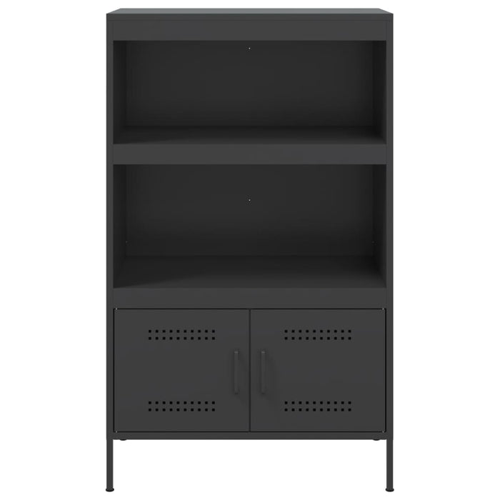 Highboard Black 68x39x113 см стомана