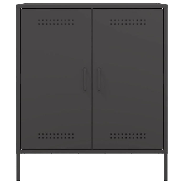 Sideboard Black 68x39x79 cm Steel