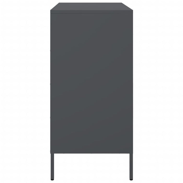 Sideboard Anthracite 68x39x79 cm Steel