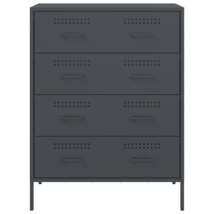 Sideboard Anthracite 68x39x89 cm Steel