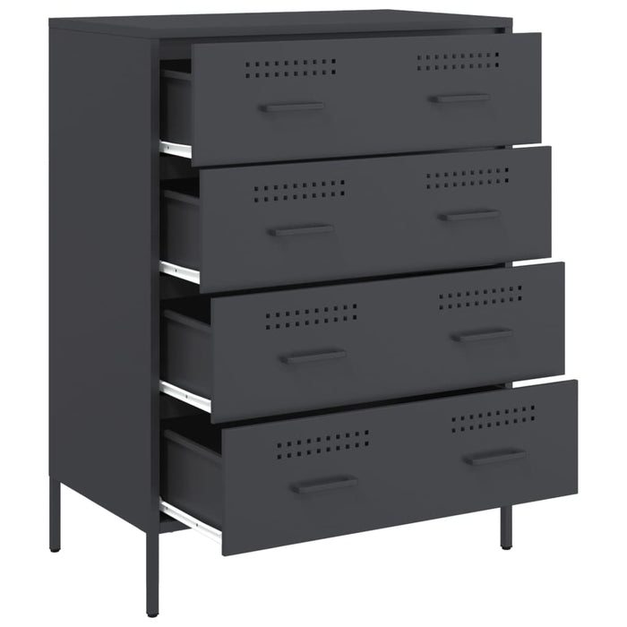 Sideboard Anthracite 68x39x89 cm Steel