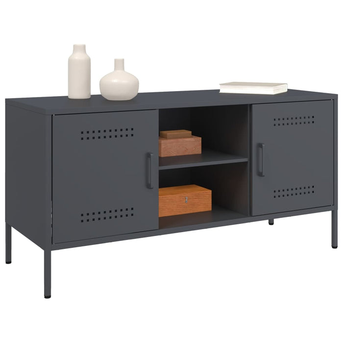 TV Cabinet Anthracite 100.5x39x50.5 cm Steel